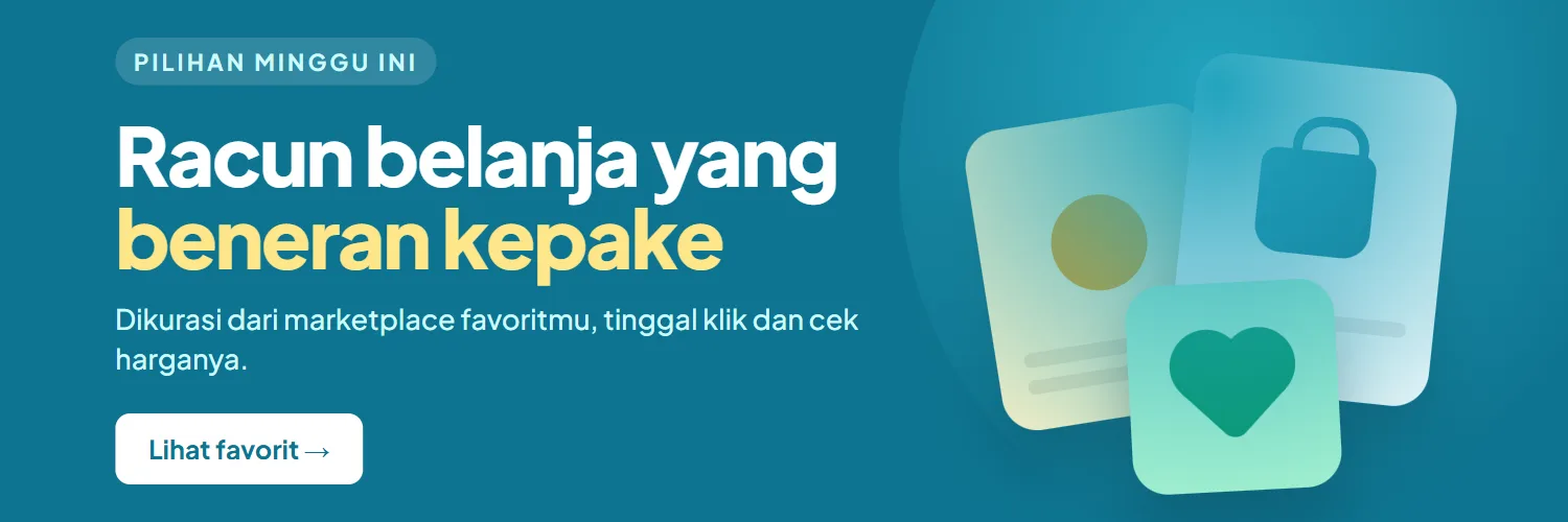 Racun belanja yang beneran kepake