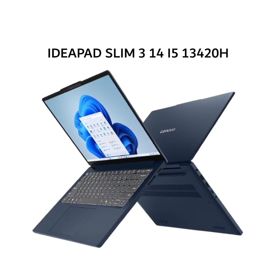 LAPTOP LENOVO IDEAPAD SLIM 3 14 I5 13420H RAM 8GB SSD 512GB W11+OHS+M365B LAYAR 14.0WUXGA IPS BLIT 2Y PREM+2ADP – foto 4