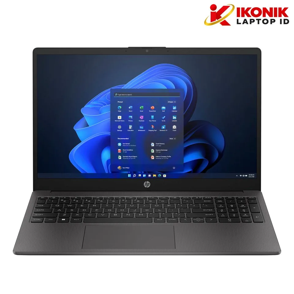 Laptop kerja HP 255 Amd Ryzen 3 7330U Ram 16GB 512GB SSD 15 Inch FHD IPS Windows 11 Pro – foto 3